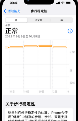 清溪镇iPhone手机维修如何在iPhone开启'步行稳定性通知'