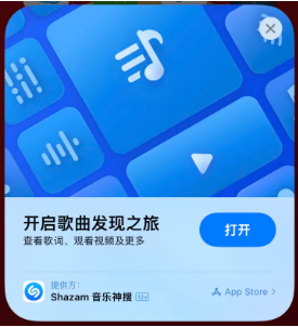 清溪镇苹果14维修站分享iPhone14音乐识别功能使用方法 