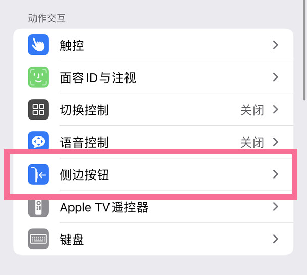 清溪镇苹果14维修店分享iPhone14 Plus侧键双击下载功能关闭方法 